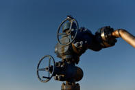 A wastewater injection well is seen at a facility operated by On Point Energy in Big Spring, Texas U.S. February 12, 2019. Picture taken February 12, 2019. REUTERS/Nick Oxford