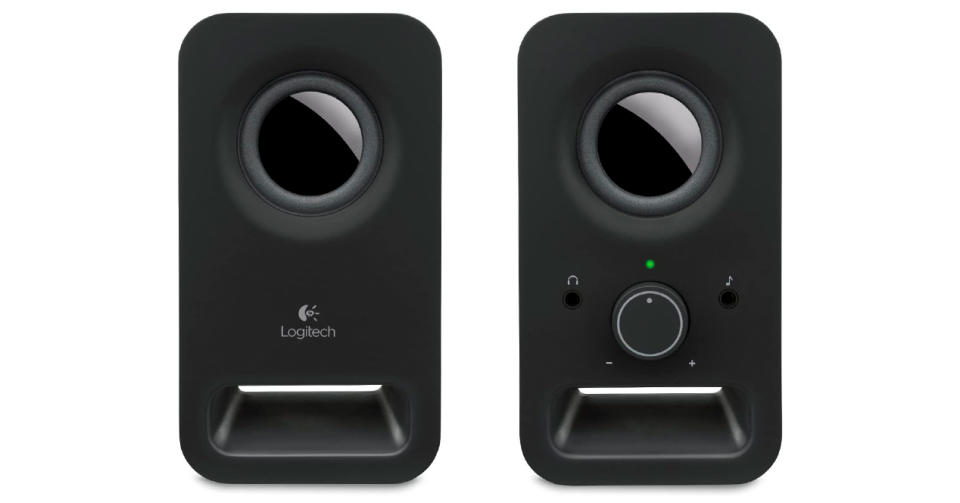 Las bocinas Logitech Z150 son todo un éxito de ventas - Imagen: Amazon México