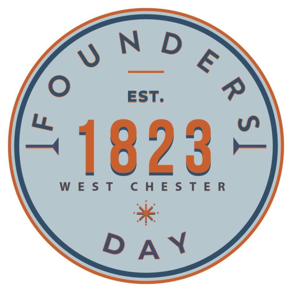 The West Chester Founders Day logo. This year the community celebrates its bicentennial.