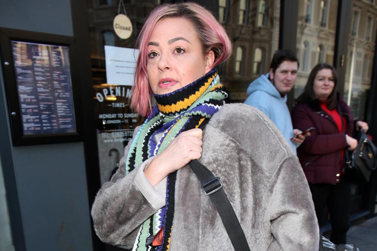 'Distraught': Lisa Armstrong is said to believe she could have save her ex-husband from his drink-drive arrest: Beretta/Sims/Rex