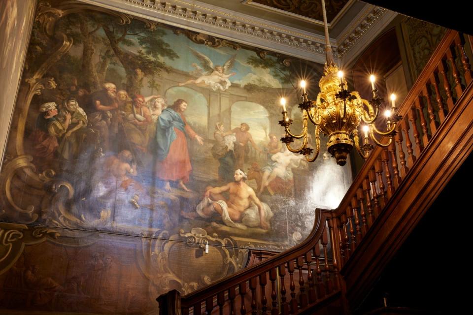 The Hogarth Stair at St Bartholomew’s Hospital: The Hogarth Stair at St Bartholomew’s Hospital (Barts Health NHS Trust)