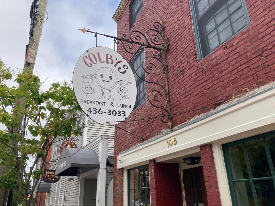 The owner of Colby's Breakfast & Lunch in downtown Portsmouth announced its permanent closure Monday, Sept. 11, 2023, after almost 20 years in business.