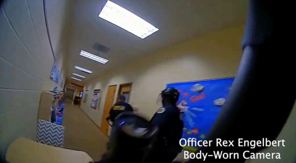 Nashville police bodycam footage shows officers responding to school (MNPD)