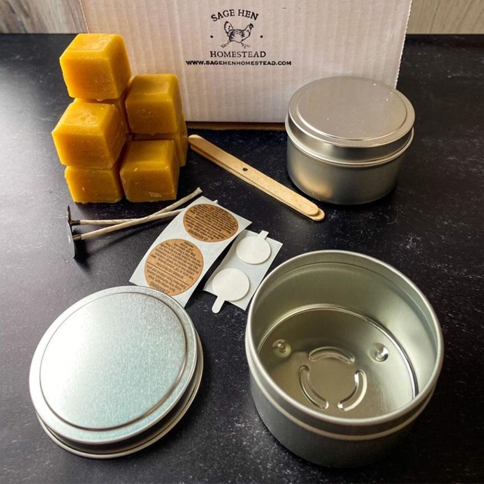 DIY Beeswax Candle Kit