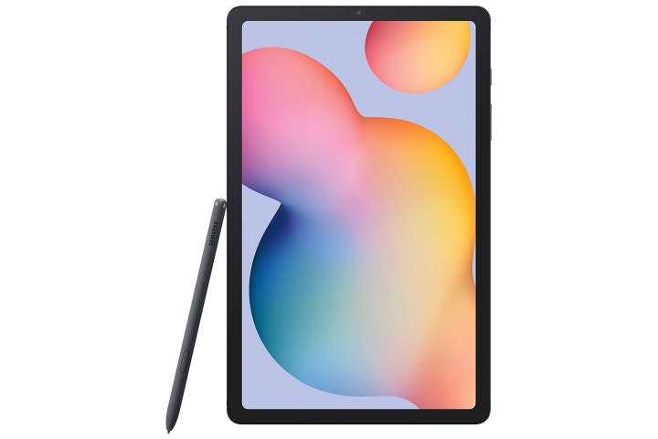 The Samsung Galaxy Tab S6 Lite with its S Pen stylus.