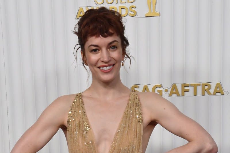 Britt Lower attends the SAG Awards in 2023. File Photo by Jim Ruymen/UPI