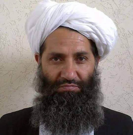 Taliban new leader Mullah Haibatullah Akhundzada is seen in an undated photograph, posted on a Taliban twitter feed on May 25, 2016, and identified separately by several Taliban officials, who declined be named. Social Media via Reuters