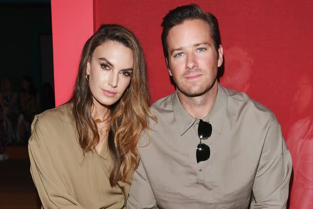 Daniele Venturelli/Getty Images Elizabeth Chambers and Armie Hammer in 2018