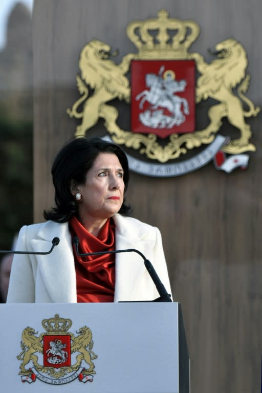 Georgia's new President Salome Zurabishvili said she would continue to promote the country's pro-US, pro-EU policies