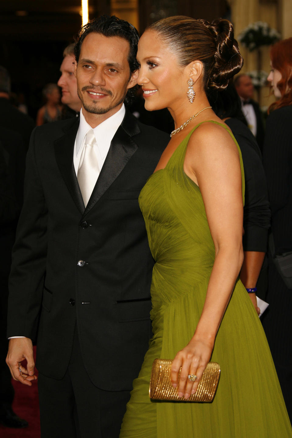 <p>In Janaury 2004, JLo began dating long-time friend Marc Anthony and they married six months later. Four years later, the couple welcomed twins Emme and Max. In July 2011, the pair announced they were separating, finalising their divorce in June 2014.<br>Source: Getty </p>
