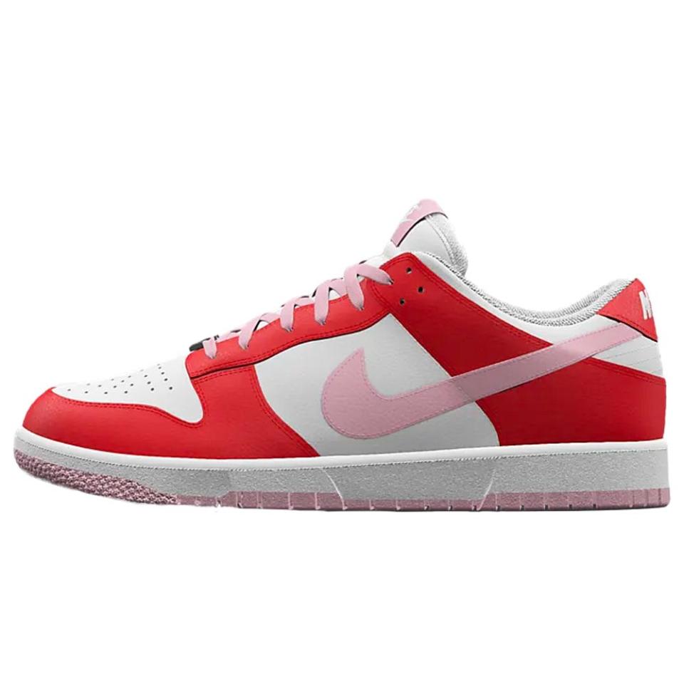 <p><a href="https://go.redirectingat.com?id=74968X1596630&url=https%3A%2F%2Fwww.nike.com%2Fu%2Fnike-dunk-low-unlocked-by-you-10001773%2F1560054733&sref=https%3A%2F%2Fwww.bestproducts.com%2Flifestyle%2Fg46525035%2Ffirst-valentines-day-gifts%2F" rel="nofollow noopener" target="_blank" data-ylk="slk:Shop Now;elm:context_link;itc:0;sec:content-canvas" class="link ">Shop Now</a></p><p>Dunk Low Unlocked By You, With Love</p><p>nike.com</p><p>$160.00</p>