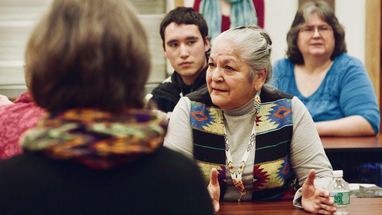The documentary Dawnland covers the passage of ICWA and the Maine-Wabanaki Child Welfare Truth and Reconciliation Commission (Photo courtesy of the Upstander Project).