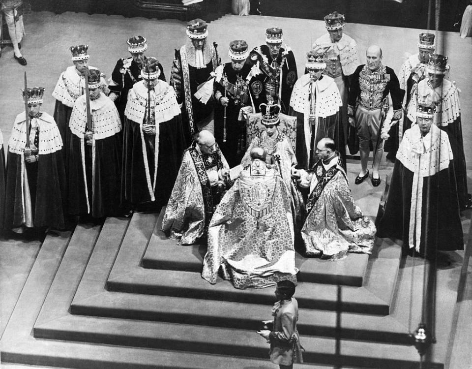 the coronation of queen elizabeth ii