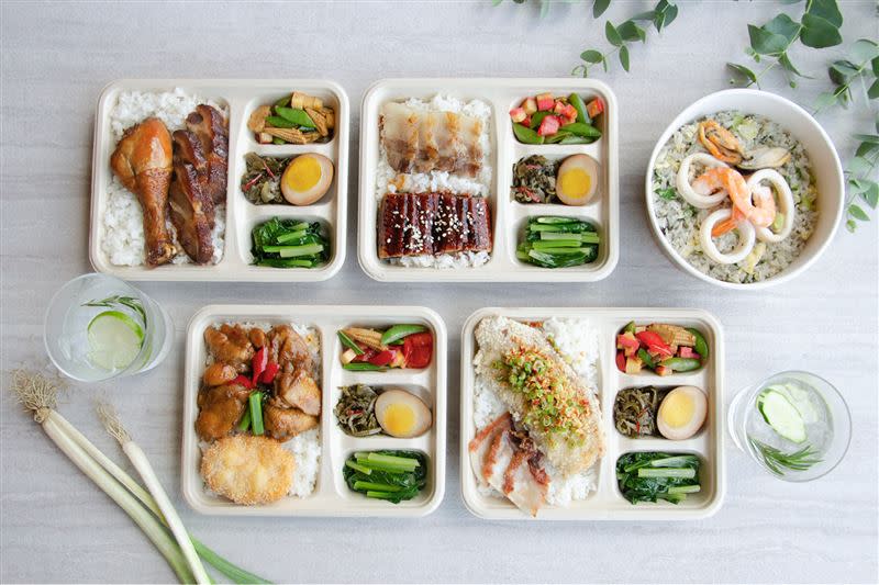 台北喜來登即日起全新推出30款異國餐盒與4款雙主菜餐盒。（圖／業者提供）