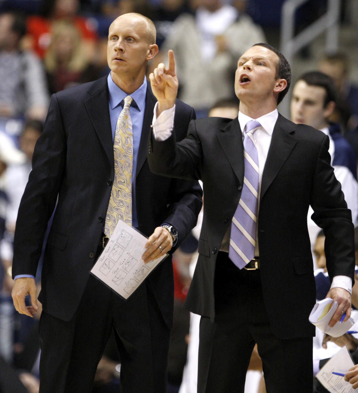 Chris Mack and Pat Kelsey at Xavier