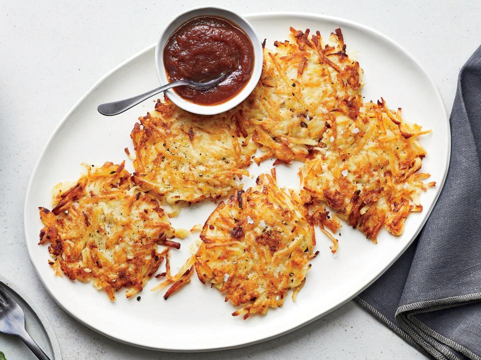 Potato Pancakes With Apple Butter