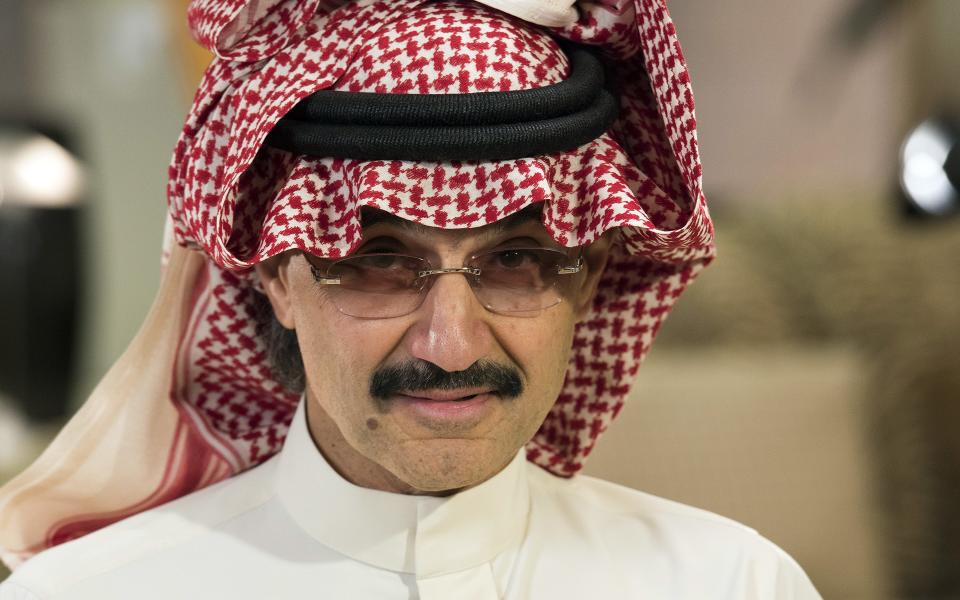 Prince Alwaleed bin Talal, Saudi billionaire and founder of Kingdom Holding  - © 2016 Bloomberg Finance LP