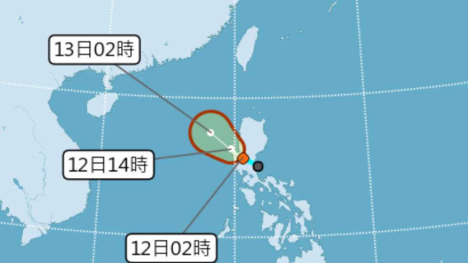 第二號颱風「鸚鵡」最快今生成。（圖／中央氣象局）