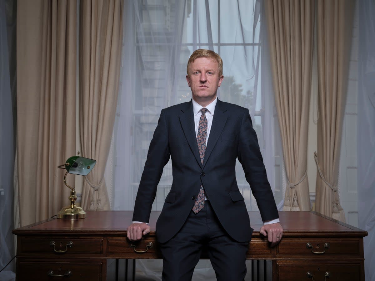 Deputy Prime Minister Oliver Dowden at his office in Whitehall (Matt Writtle)