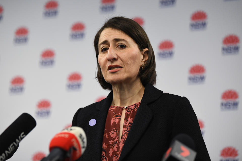 NSW Premier Gladys Berejiklian warned life won't go back to normal until the coronavirus pandemic is over.  Source: AAP