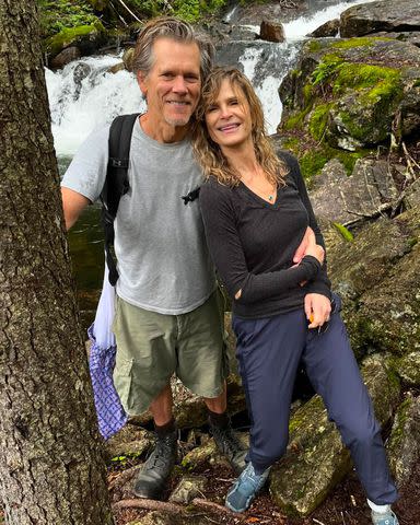 <p>Kevin Bacon/Instagram</p> Kevin Bacon (Left) and Kyra Sedgwick (Right)