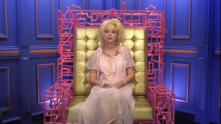 Lauren Harries in the Celebrity Big Brother house. (Channel 5)