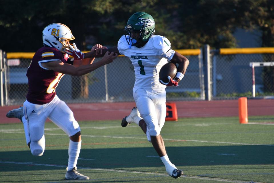 Josh Joyner has been the leader of unbeaten Pacifica, rushing for 778 yards and nine TDs through the first six games.