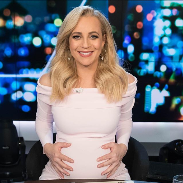 Carrie Bickmore has been openly honest about her third pregnancy being harder than before. Source: Instagram/Carrie Bickmore