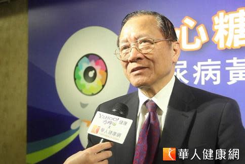 中華民國視網膜學會劉榮宏理事長表示，尿病黃斑部水腫目前已有有效的健保治療方式。（攝影／黃志文）