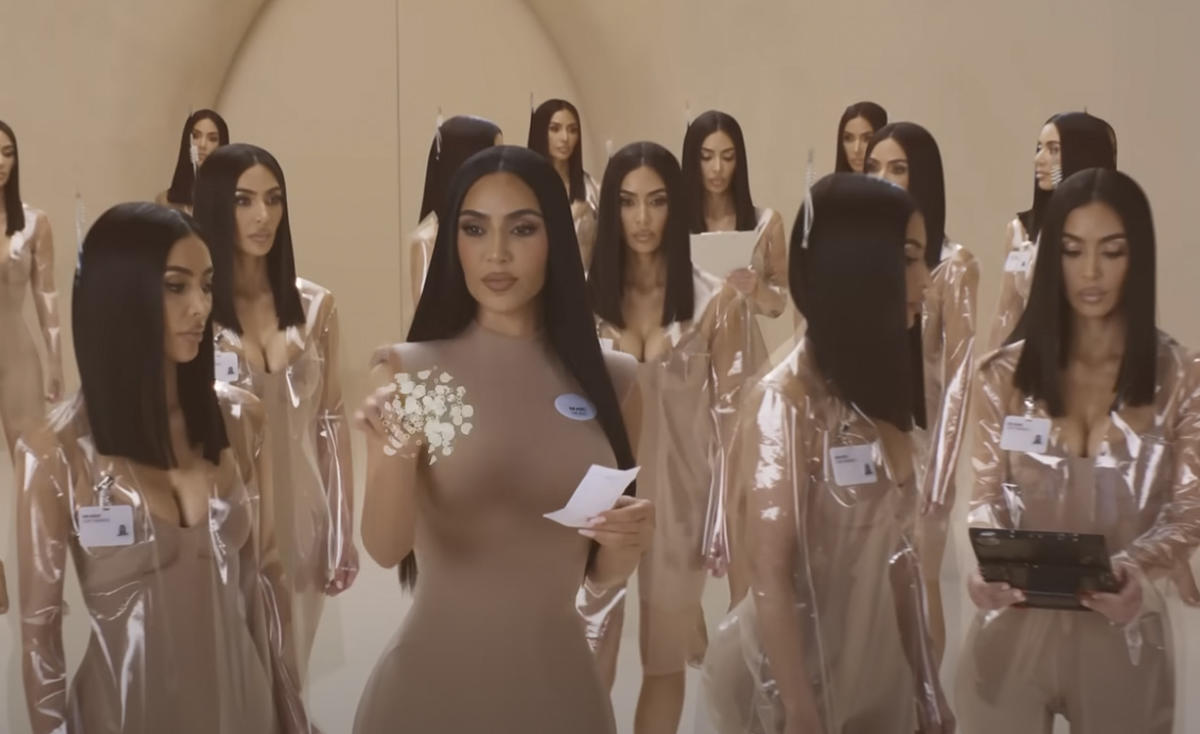 Kim Kardashian and Her 'Klones' Debut Skims TV Commercial During