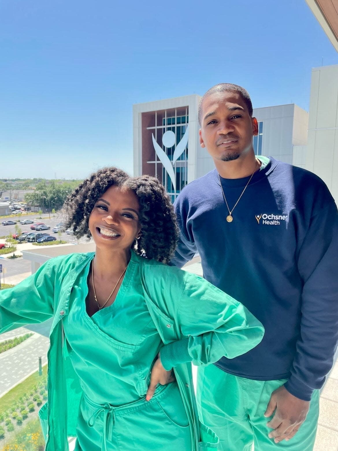 Dorian Scott (right) and Dorionne Scott (left) were patients of the same oncologist at Children's Hospital of New Orleans.