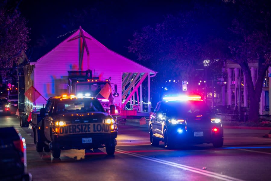 Historic Palm House was moved from Main Street to the Old Settlers Association grounds in Round Rock. Photo courtesy: City of Round Rock