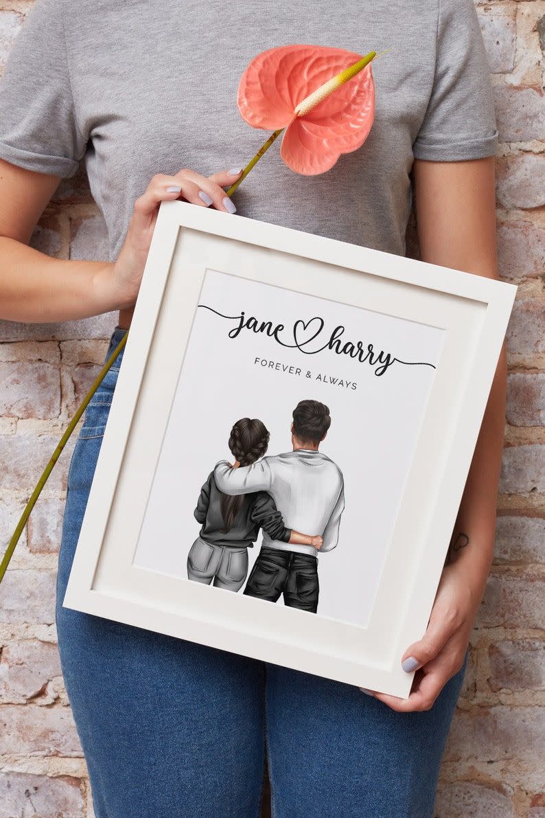 Personalized Couple Print