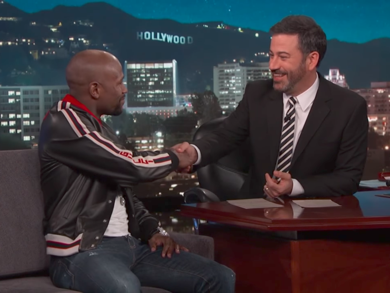 Floyd Mayweather Jimmy Kimmel