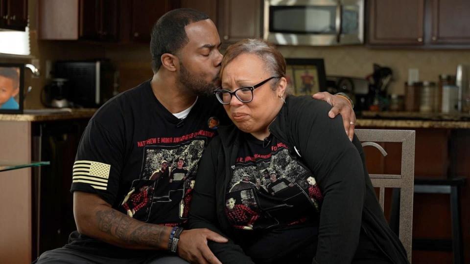 PHOTO: Todd and Mia Minor, a couple from Maryland, honor their late 12-year-old son, Matthew, who died partaking in a viral choking challenge in 2019, by fighting to make social media a safer place for young people. (ABC News)