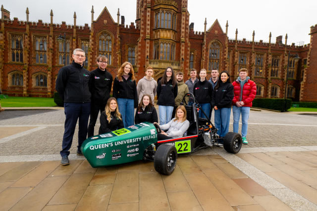 Queens University Belfast Uni Boob Team