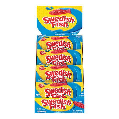 30) Swedish Fish Soft & Chewy Candy (24-Count)