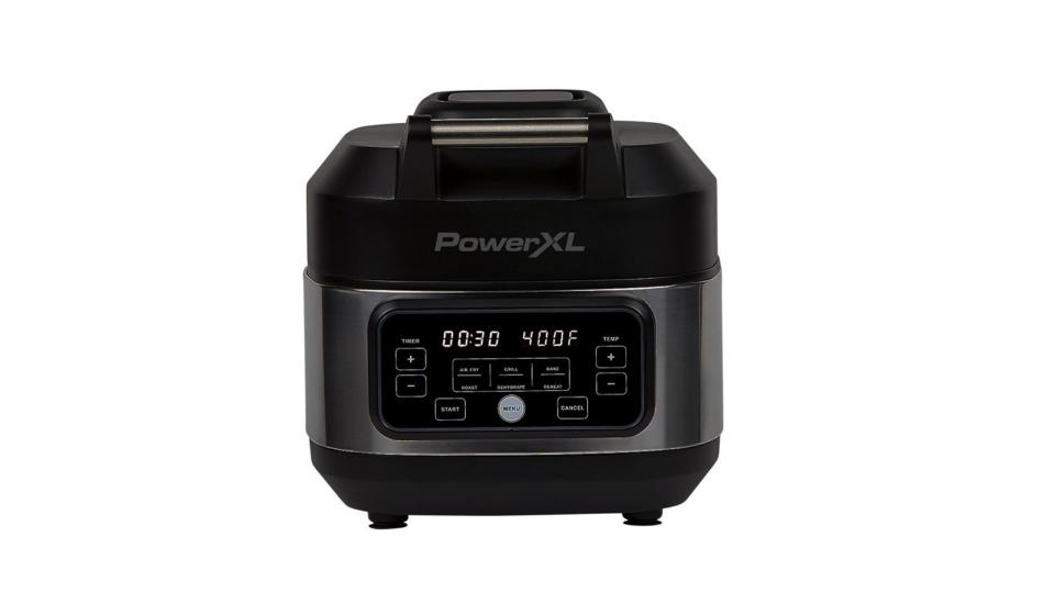 Power XL air fryer in black