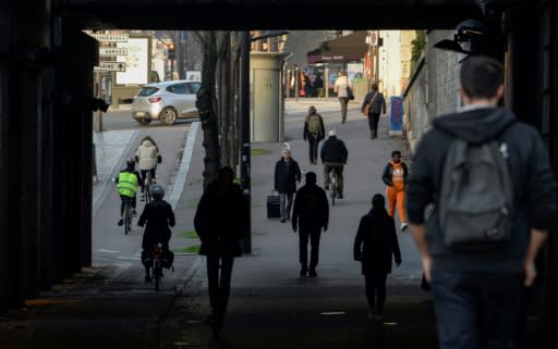 Walking has been the most convenient option for many, even if has meant a doubling or more of their daily commute