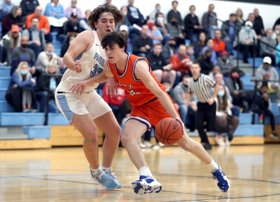 Mike McCollum is one of the top players for unbeaten for Olentangy Orange. The Pioneers are 5-0 overall and 2-0 in the OCC-Central entering a Dec. 16 game at Upper Arlington.