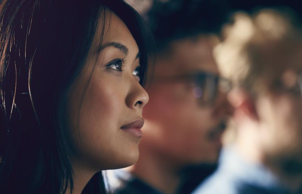 <span class="caption">Death by suicide is the number one cause of death for young adult Asian Americans. </span> <span class="attribution"><a class="link " href="https://www.gettyimages.com/detail/photo/young-asian-professional-watches-presentation-royalty-free-image/586970657?adppopup=true" rel="nofollow noopener" target="_blank" data-ylk="slk:Kelvin Murray/Getty Images;elm:context_link;itc:0;sec:content-canvas">Kelvin Murray/Getty Images</a></span>