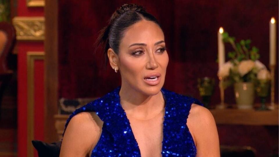 Melissa Gorga during "The Real Housewives of New Jersey" reunion