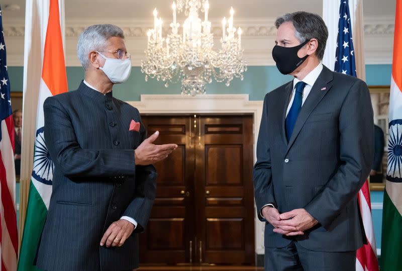 U.S. Secretary of State Blinken meets with India's External Affairs Minister Jaishankar