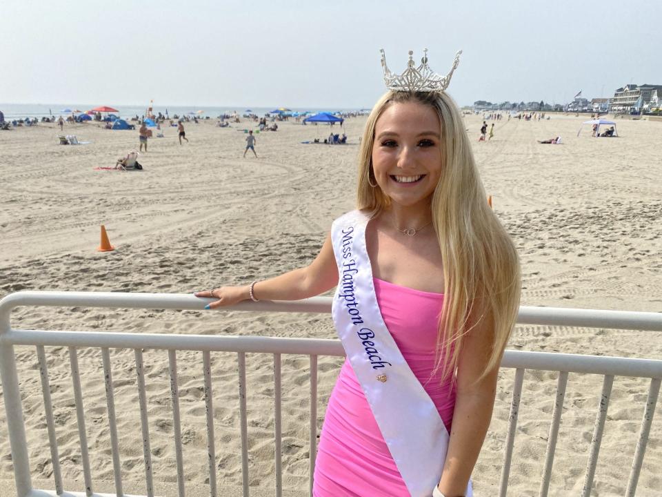 2022 Miss Hampton Beach Hannah Ritchie will hand over her title next week after a year with the crown.