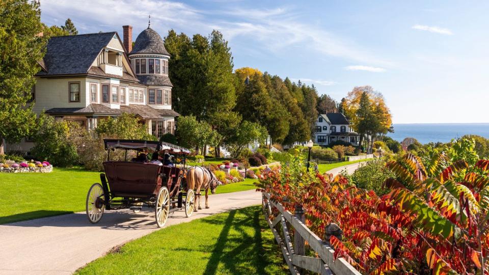 Mackinac Island is the quintessential U.S. island destination.