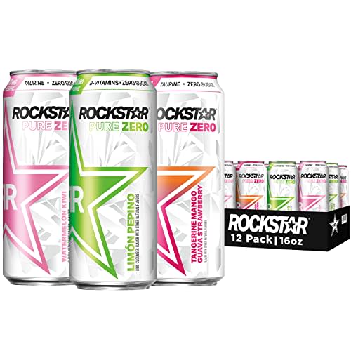 Rockstar® Pure Zero Tangerine Mango Guava Strawberry Energy Drink