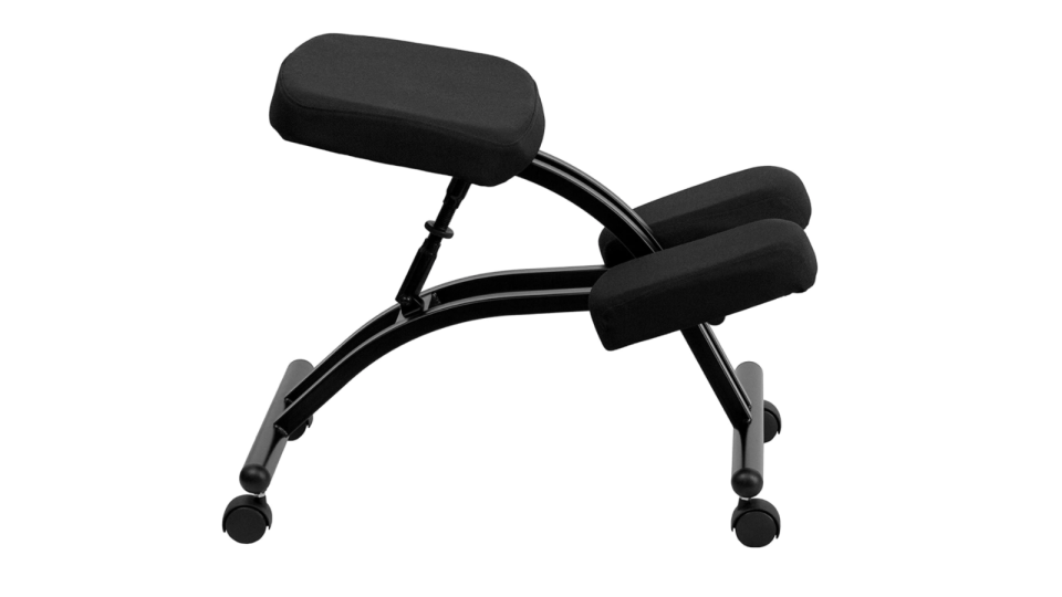 A kneeling chair to improve your posture