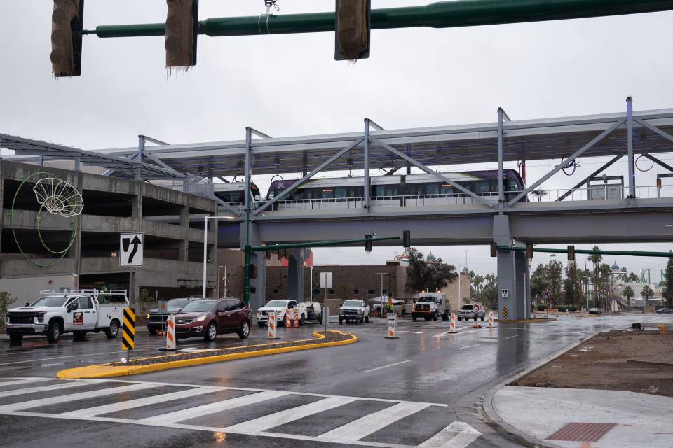 The Thelda Williams Transit Center on Jan. 23, 2024, in Phoenix.