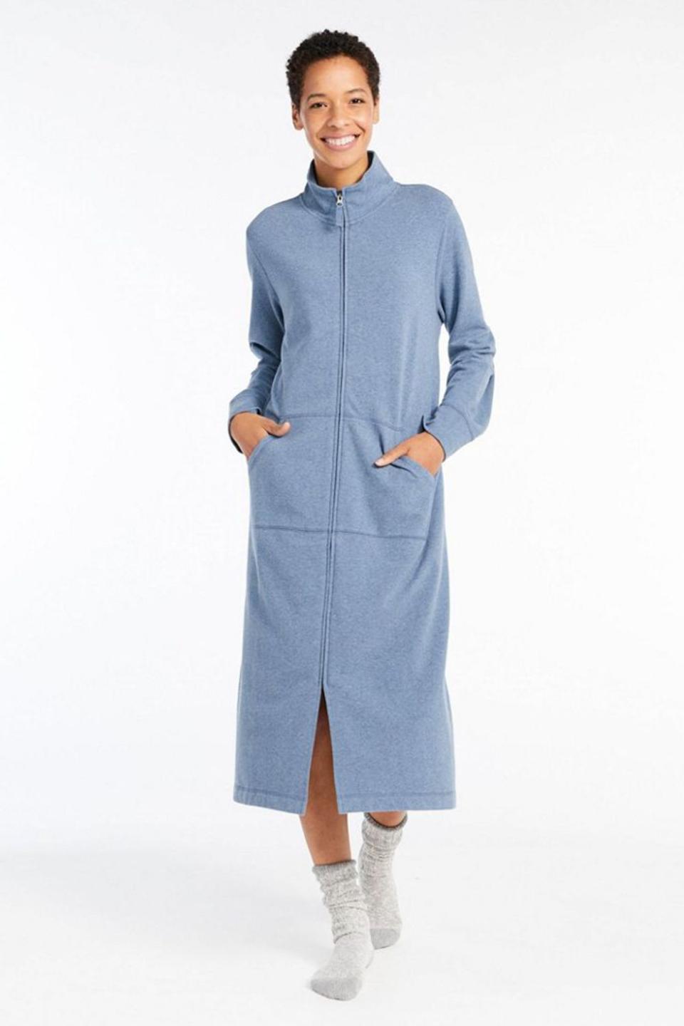 18) Ultrasoft Sweatshirt Robe