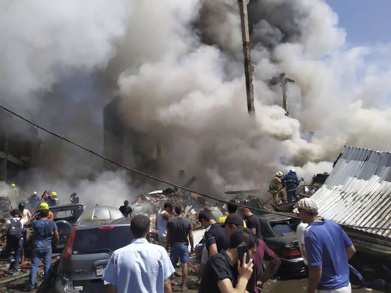 Se cree que el incendio que derivó en la explosión se produjo por las altas temperaturas